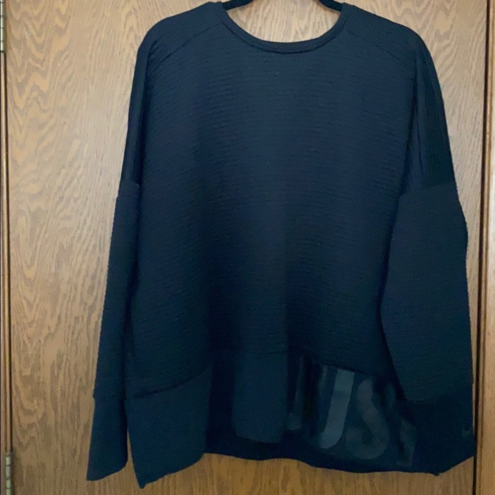 Black Nike crewneck